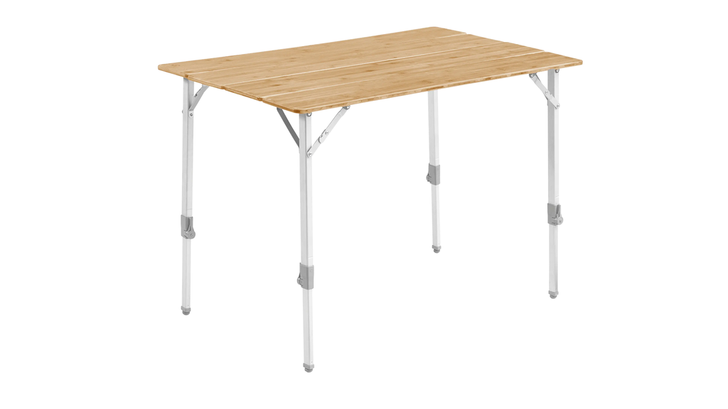 Table en bambou Outwell Custer M alu couleur brun
