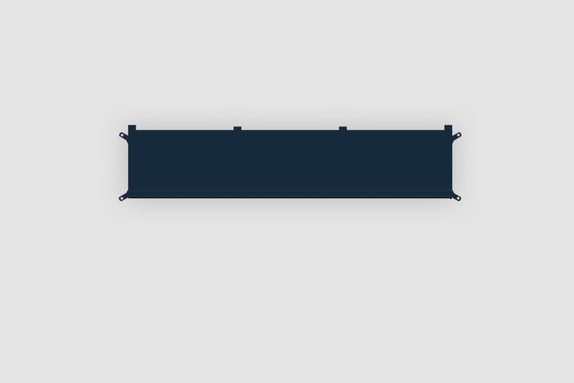 Adaptateur universel pour véhicule XL gris foncé  Bent