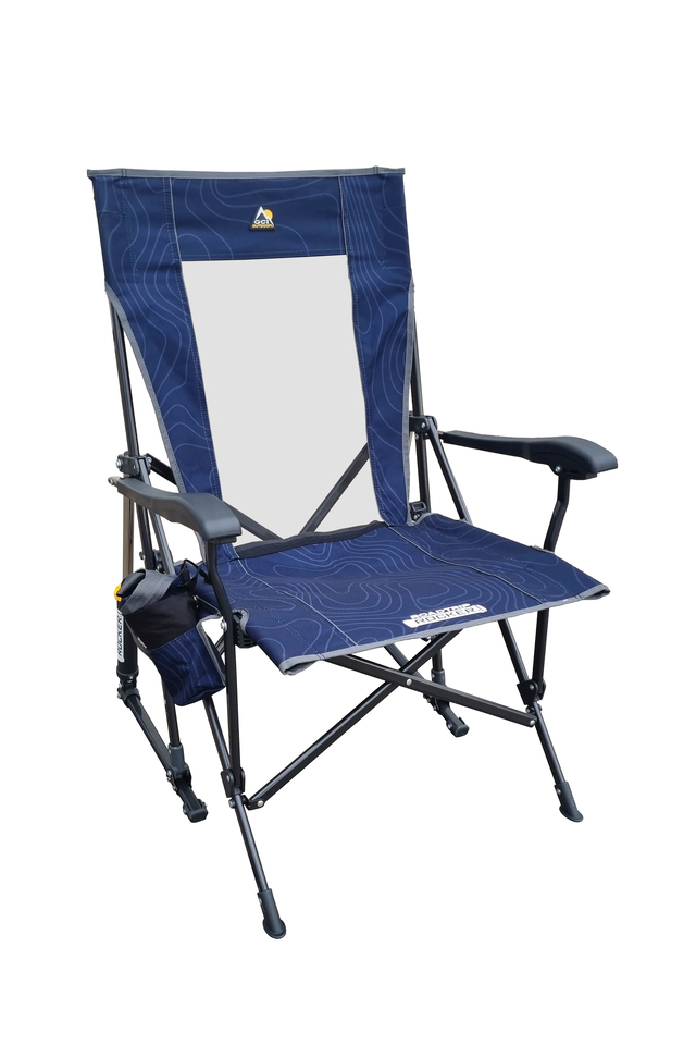 Schaukelstuhl GCI Outdoor RoadTrip Rocker Farbe Navy